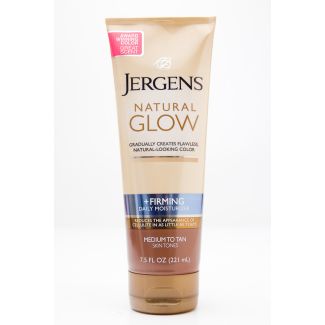 Jergens Natural Glow + Firming Daily Moisturizer Medium to Tan 7.5 fl oz