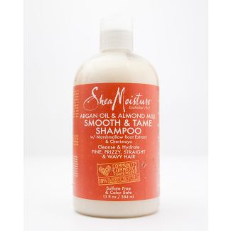 Shea Moisture Argan Oil & Almond Milk Smooth & Tame Shampoo 13 fl oz