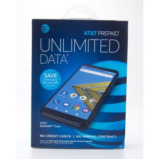 AT&T Prepaid AT&T Radiant Core Prepaid Smartphone