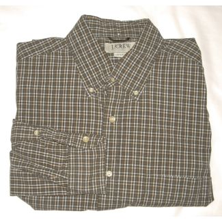 J Crew Plaid Shirt Men's Medium - M