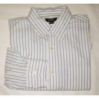 J Crew Striped Shirt Men's Medium - M
