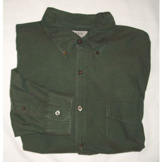 J Crew Twill Shirt Men's Large - L
