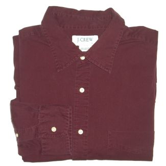 J Crew Twill Shirt Men's Large - L