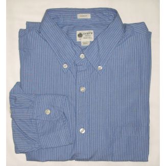 J Crew Tailored Fit Washed Casual Shirt Men's Large - L