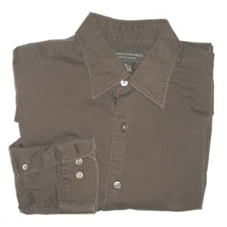 Banana Republic Classic Stretch Shirt Men's Medium - M
