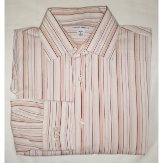 Banana Republic Striped Dress Shirt Men's Large - 16-16.5