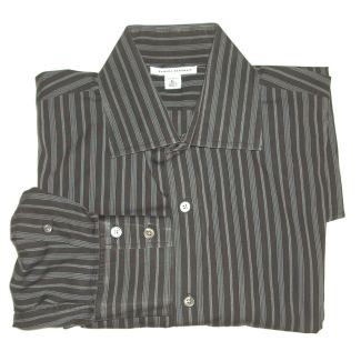 Banana Republic Striped Dress Shirt Men's Extra Large - XL - 17-17.5