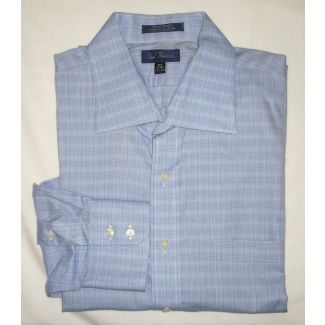 Paul Fredrick Finest Dobby Dress Shirt Men's 17.5-33