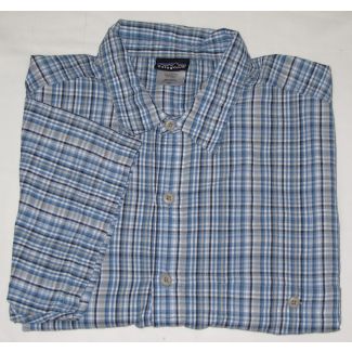 Patagonia Short Sleeve Organic Cotton Shirt Men's L - Large