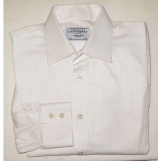 Charles Tyrwhitt White Dress Shirt Men's 16-33