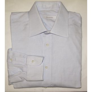 Ermenegildo Zegna Textured Herringbone Dress Shirt Men's 16.5