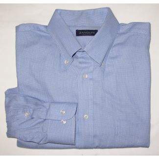 Zanolini Dress Shirt Men's 17.5 (44)