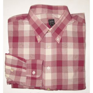 Ike Behar Check Shirt Men's Extra Large - XL
