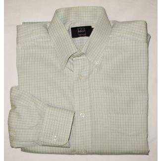 Ike Behar Twill Dress Shirt Men's 15.5-34