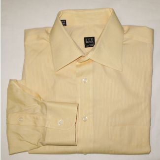 Ike Behar Striped Dress Shirt Men's 15.5-34