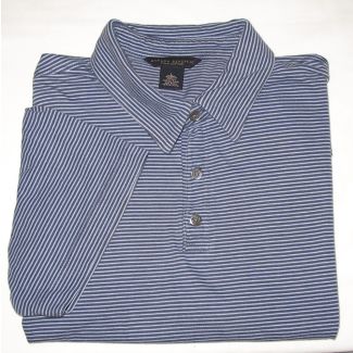 Banana Republic Striped Polo Shirt Men's L - Large