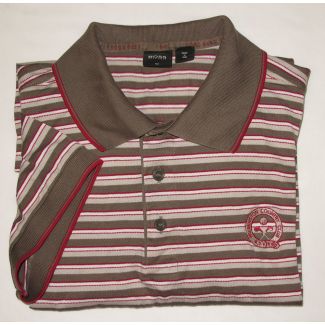 Boss by Hugo Boss Knit Silk Polo Shirt Men's Large
