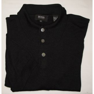 Boss by Hugo Boss Striped Golf/Polo Shirt Men's Medium