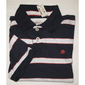 Aeropostale Striped Polo Shirt Men's Small