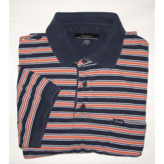 Faconnable Striped Polo/Golf Shirt Men's Medium