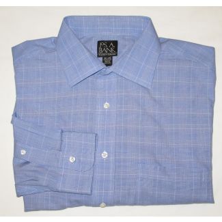 Jos A Bank Traveler's Collection Shirt Men's 16.5-35