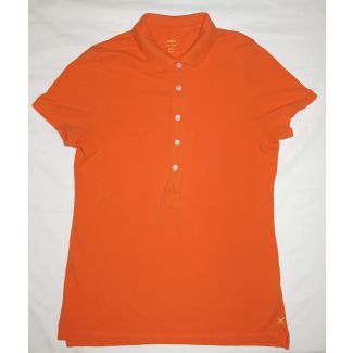 J. Crew Classic Pique Polo Shirt Women's M - Medium