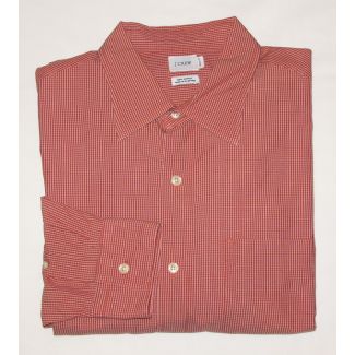 J. Crew Check Dress Shirt Men's L (16.5-17)