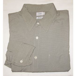 J. Crew Check Dress Shirt Men's L (16.5-17)