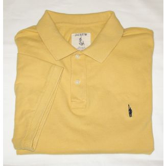 J. Crew Solid Polo Shirt Men's 2XL - XXLarge