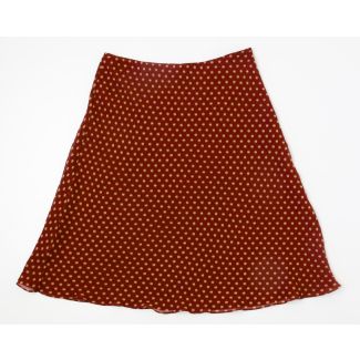 Ann Taylor Silk Skirt Women's 4