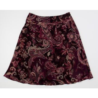 Ann Taylor Silk Skirt Women's 4