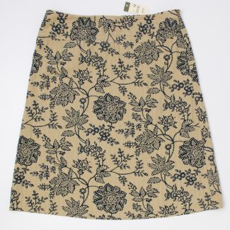 New Eddie Bauer Floral Print Skirt Women's 12