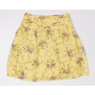 Banana Republic Pleated Silk Skirt Women's 2