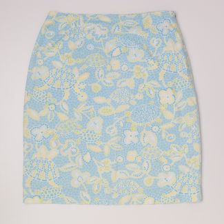 Talbots Print Skirt Women's 4