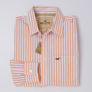 NEW Hollister Men's Striped Shirt