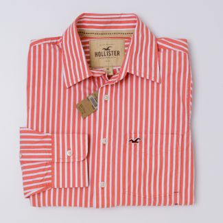 NEW Hollister Men's Striped Shirt