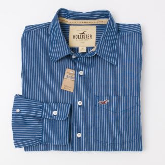 NEW Hollister Men's Striped Shirt