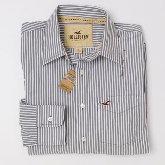 NEW Hollister Men's Striped Shirt
