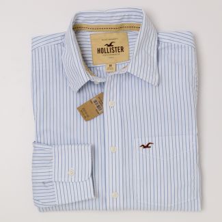 NEW Hollister Men's Striped Shirt