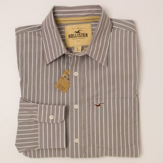 NEW Hollister Men's Striped Shirt