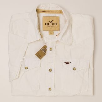 Hollister S/S Western Shirt Men's L - Large