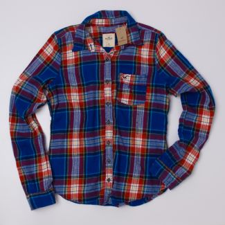 Hollister Women's Plaid Flannel Shirt
