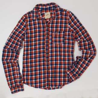 Hollister Women's Plaid Flannel Shirt