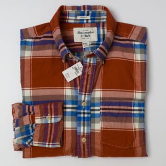 Abercrombie & Fitch Plaid Flannel Shirt