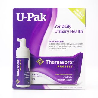 Theraworx Protect U-Pak for Daily Urinary Health 30 Day Supply
