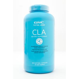 GNC Total Lean CLA Dietary Supplement 180 Softgel Capsules (45 Day Supply)