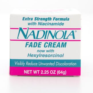 Nadinola Extra Strength Skin Discoloration Fade Cream net wt 2.25 oz