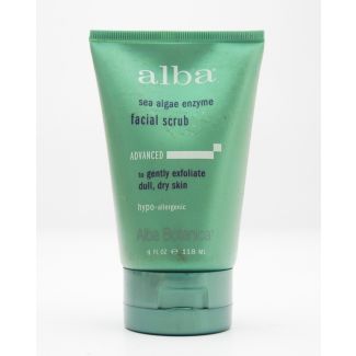 Alba Botanical Sea Algae Enzyme Scrub Advanced net wt 4 oz