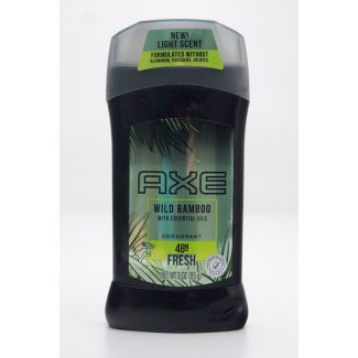 Axe  Wild Bamboo with Essential Oils Deodorant net wt 3 oz