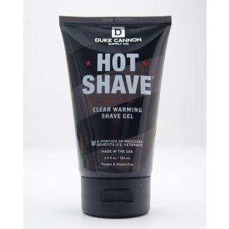 Duke Cannon Supply Co. Hot Shave Clear Warming Shave Gel 4.5 fl oz